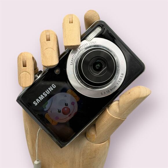 Samsung PL100 Digital Camera | Dual Screen | 12MP | Black - Picture 1 of 5